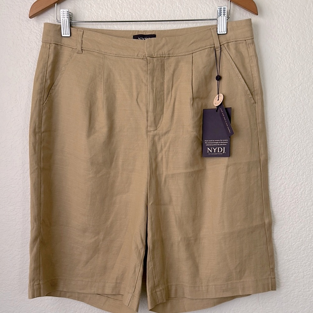 NYDJ Women's Tan Bermuda Shorts